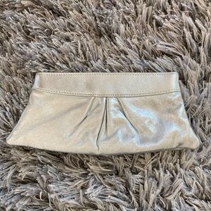 Lauren Merkin Silver Louise clutch